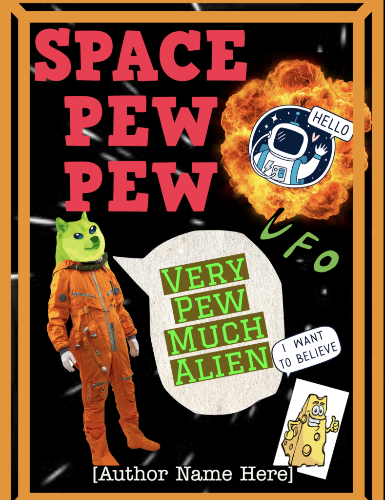 SPACE PEW PEW by David Badurina